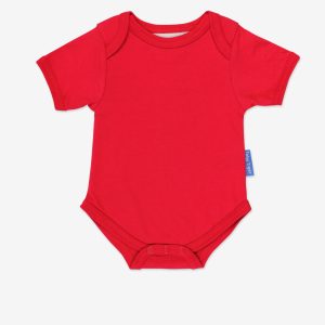 Organic Red Baby Body from Toby Tiger