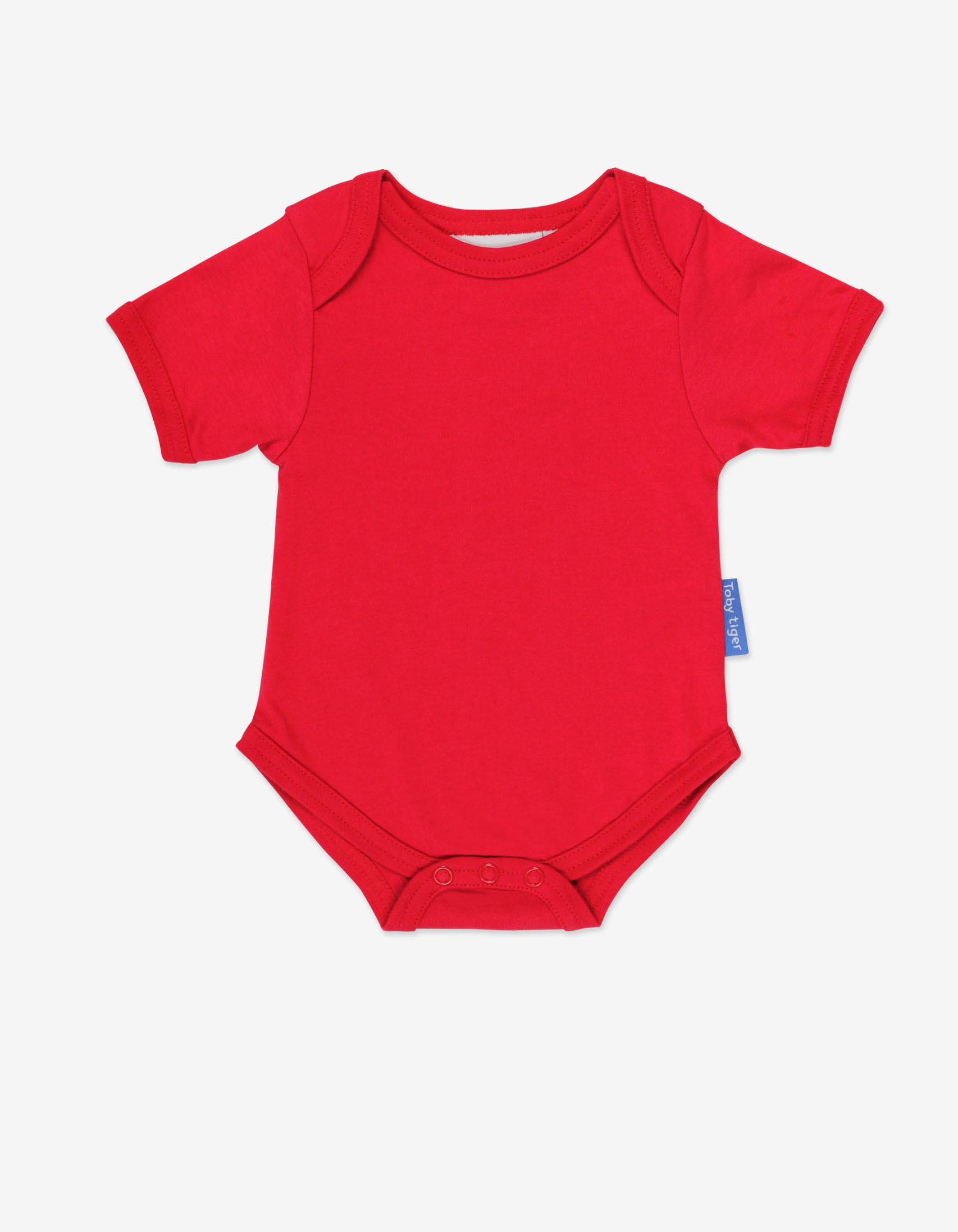 Organic Red Baby Body from Toby Tiger