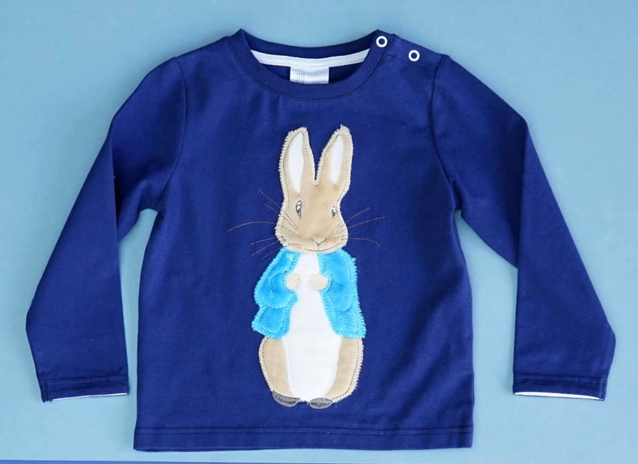 Peter Rabbit Navy Top from Blade and Rose
