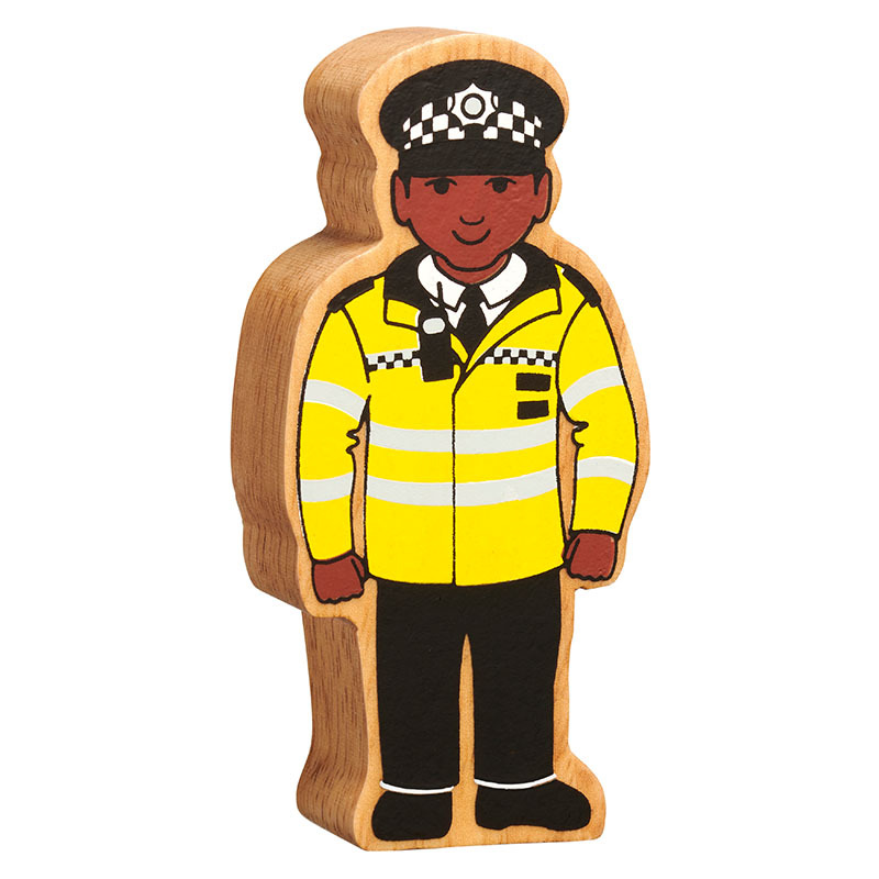 Natural Colourful People who Help Us – Policeman