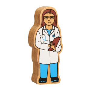 Natural Colourful People who Help Us - Doctor