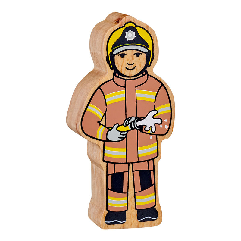 Natural Colourful People who Help Us – Firefighter
