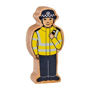 Natural Colourful People who Help Us - Policewoman