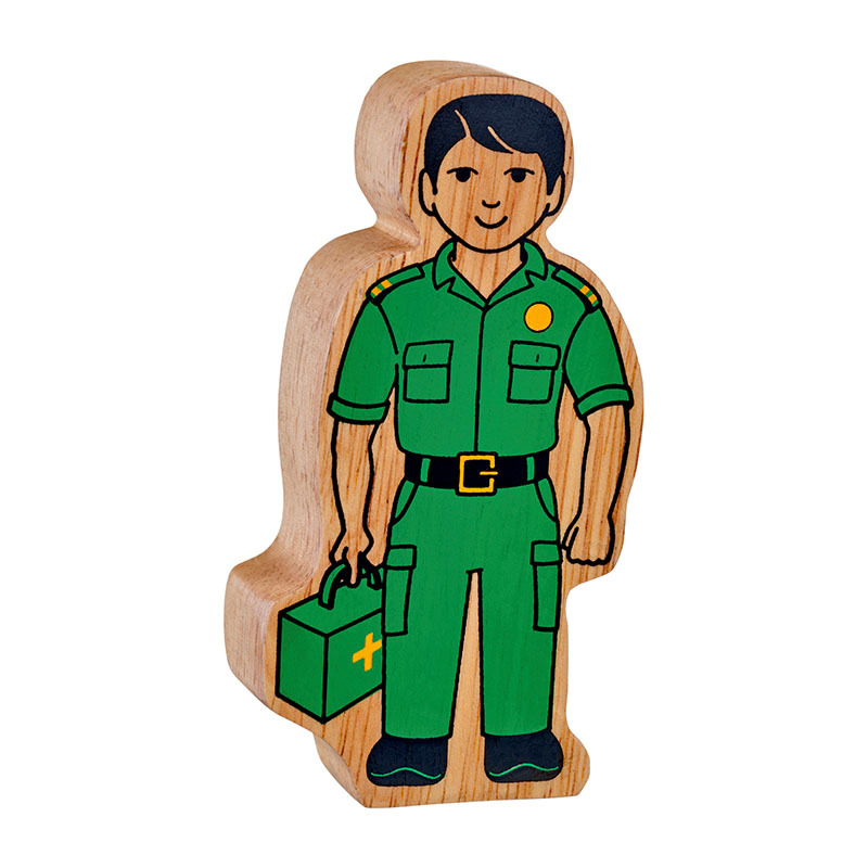 Natural Colourful People who Help Us – Paramedic