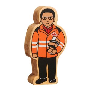 Natural Colourful People who Help Us - Delivery Person