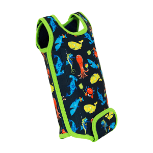 Babywarma™ Wetsuit in Sea Friends Navy from Konfidence