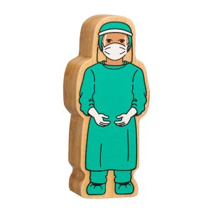 Natural Colourful People who Help Us - Surgeon in Visor