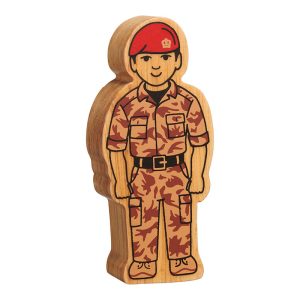 Natural Colourful People who Help Us - Army Officer