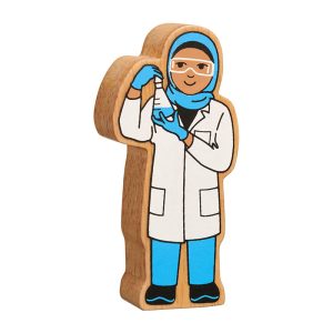 Natural Colourful People who Help Us - Scientist