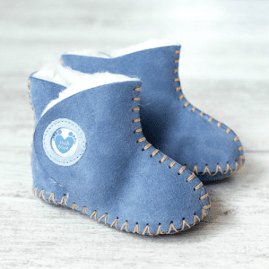 Sheepskin Cwtches in Blue from Inch Blue