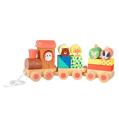 Woodland Animal Puzzle Train