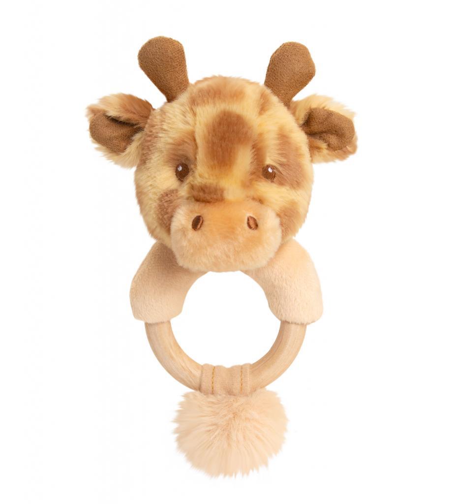 Huggy Giraffe Ring Rattle from Keeleco