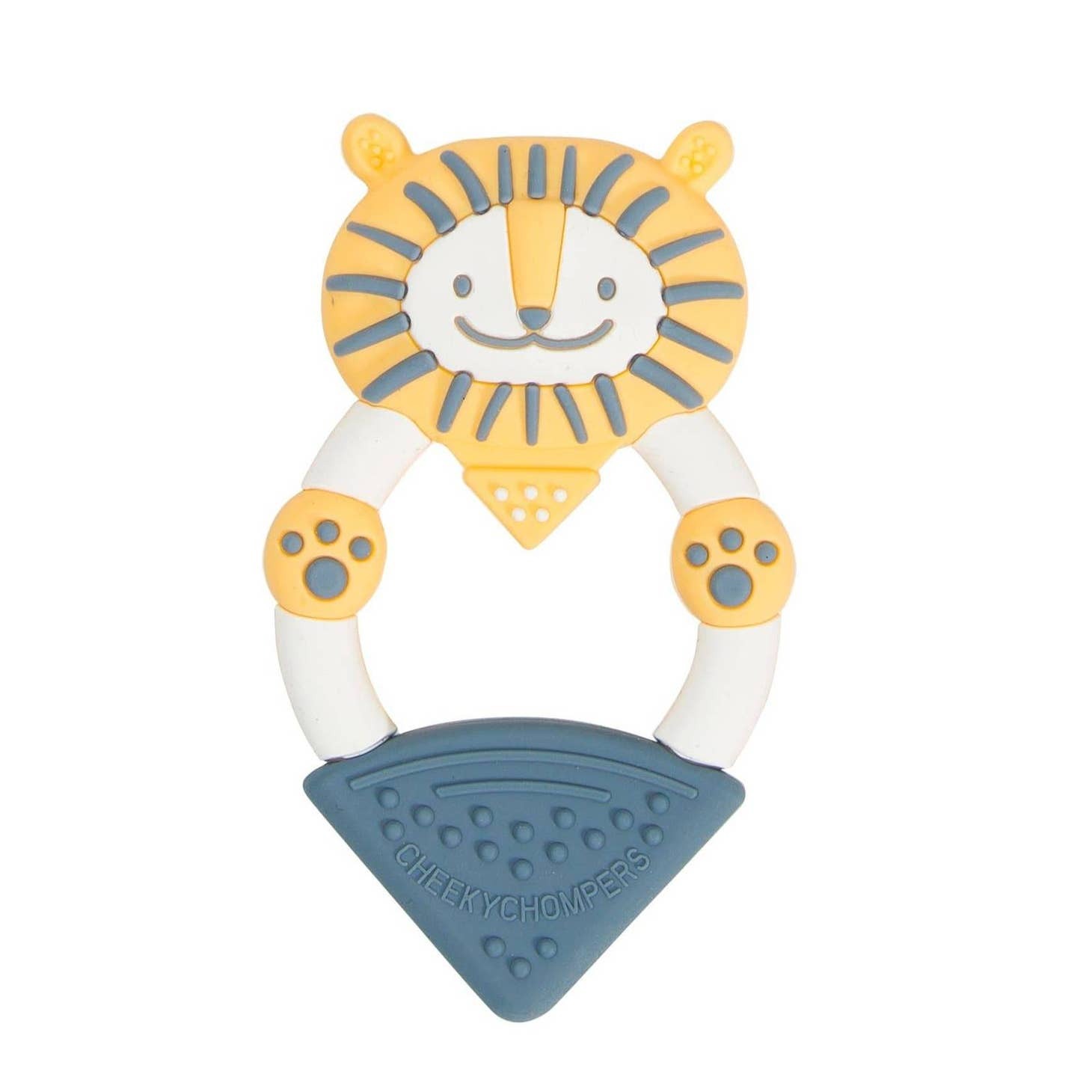Cheeky Chompers Textured Baby Animal Teether – Bertie the Lion