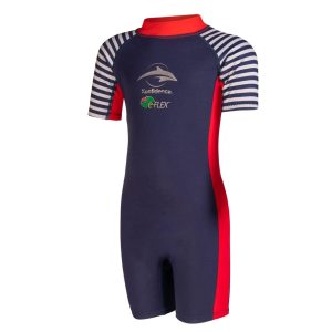 Konfidence Splashy Wetsuit/Swimsuit - Eco Swimming Costume Made with E-Flex Using Recycled Plastic - Regulates Temperature