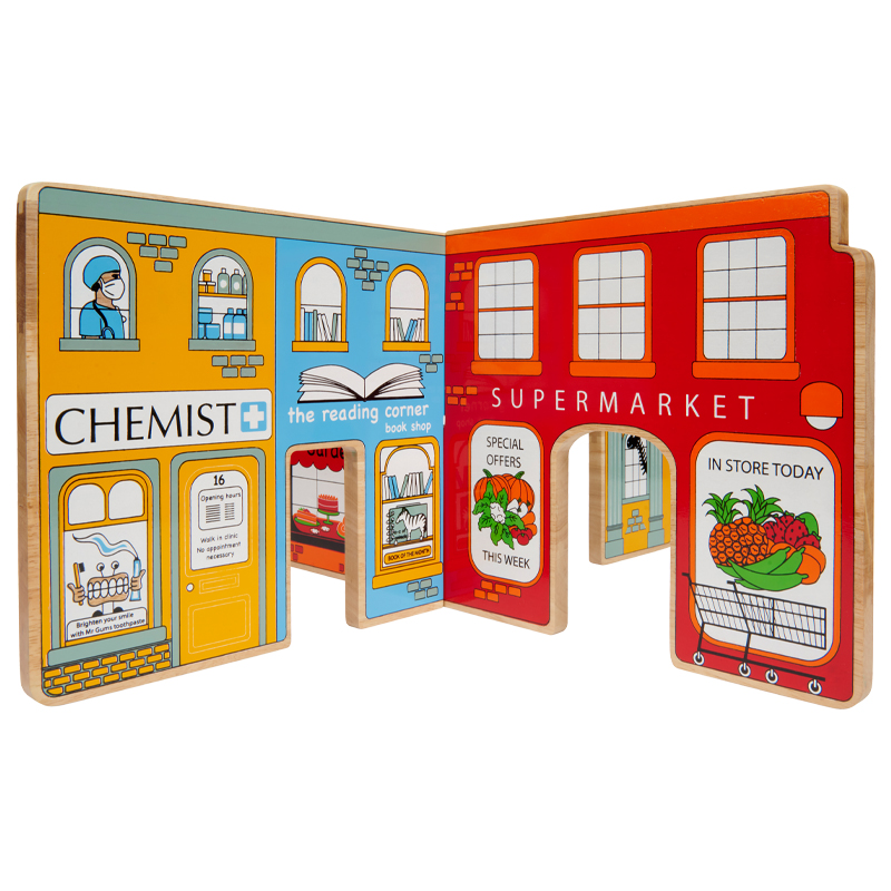 Wooden Town Toy World