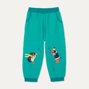 Cord Turquoise Trousers
