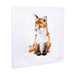 Wrendale Designs by Hannah Dale 'Stay Clever' Small Canvas