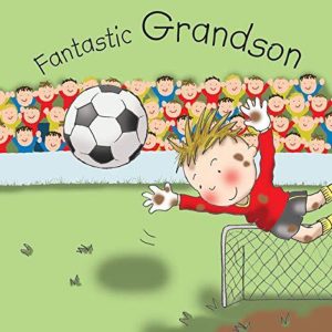 Twizler Happy Birthday Card for Grandson with Football