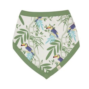 Bib in Toucans - Blue
