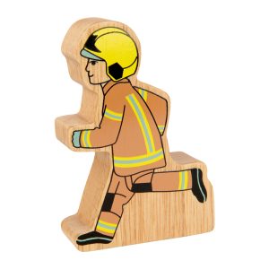 Running firefighter