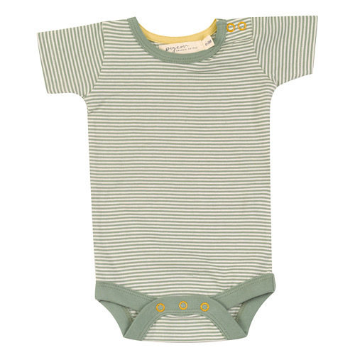 Pigeon Organics Body – Fine Stripe in Green