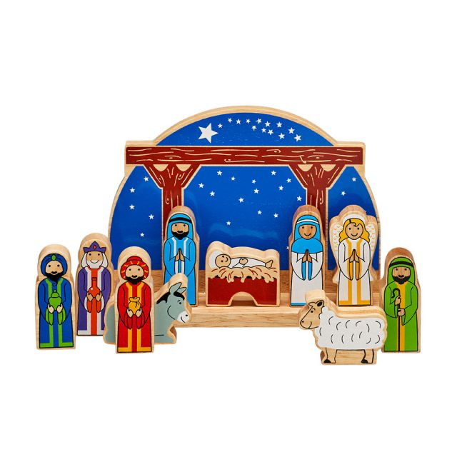 Junior Starry Night Nativity + 10 Characters