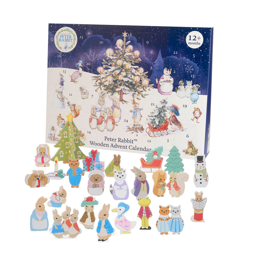 Peter Rabbit Wooden Advent Calandar from Orange Tree Toys