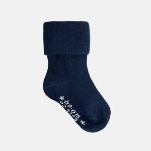 Organic Navy Socks