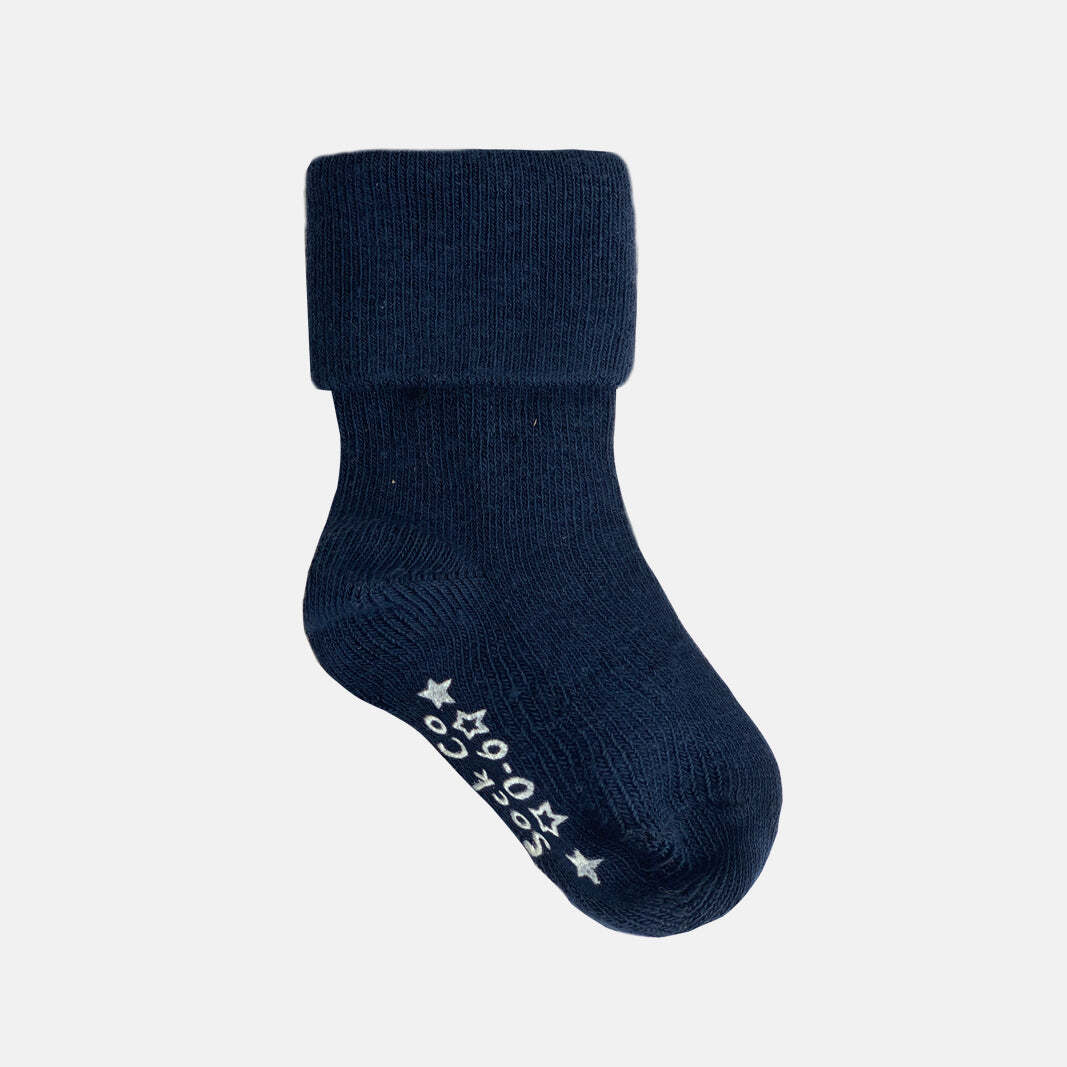 Organic Navy Socks