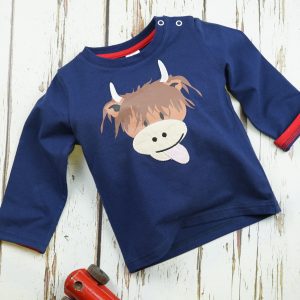 Highland Cow Top from Blade and Rose