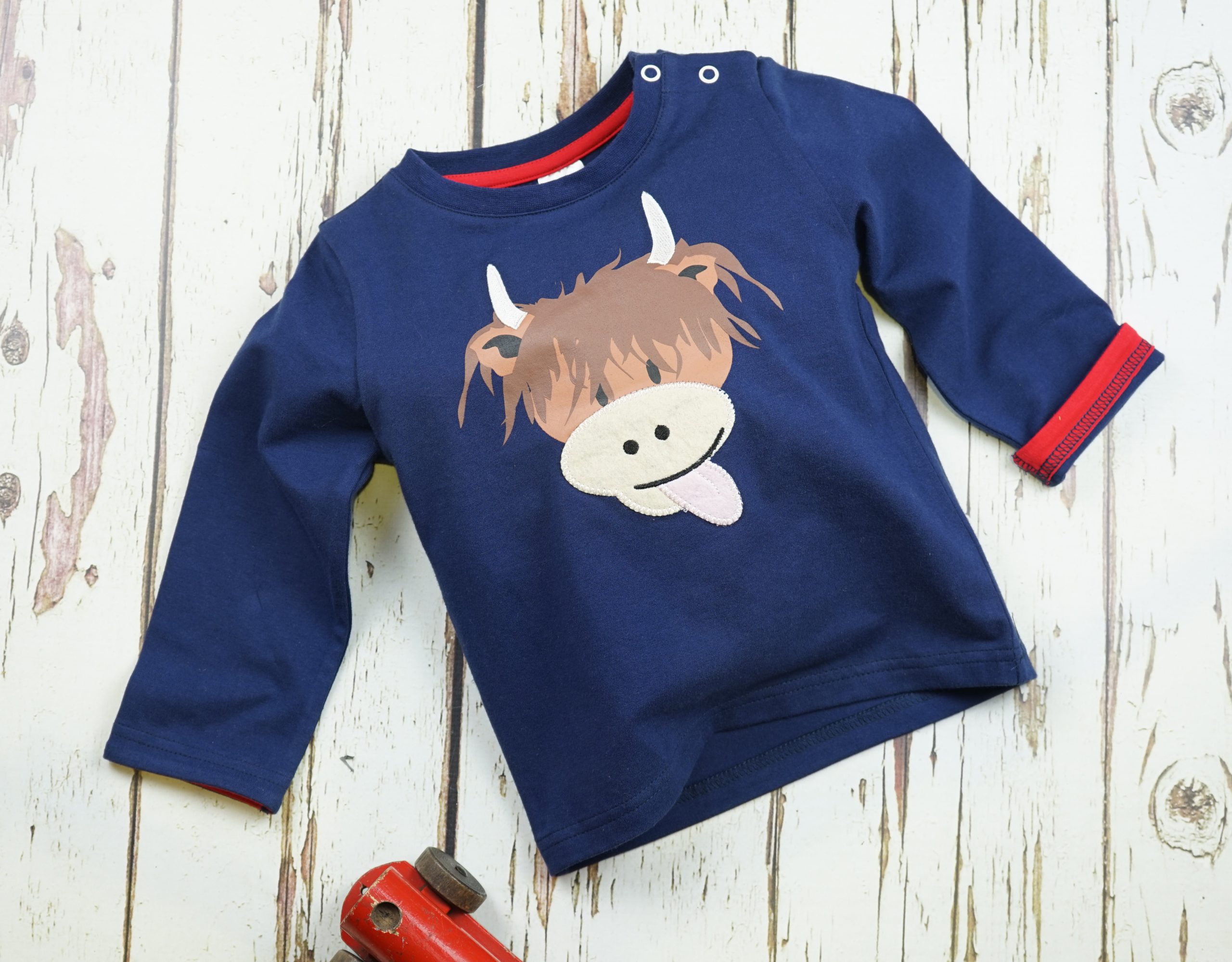 Highland Cow Top from Blade and Rose