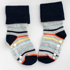 Grey Stripe Socks