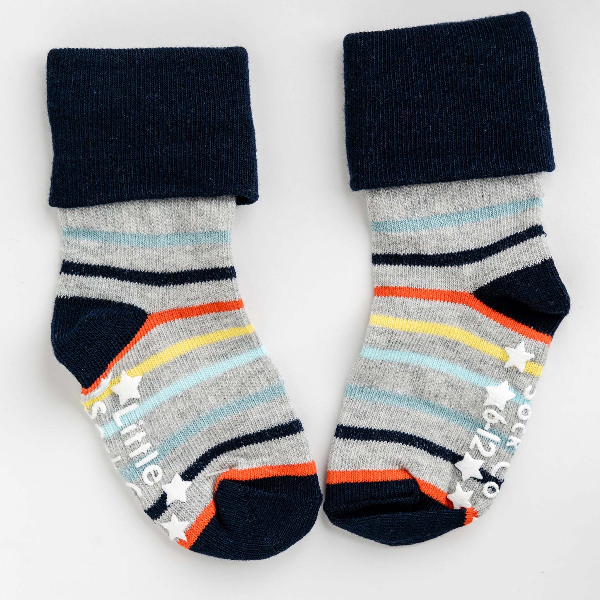 Grey Stripe Socks