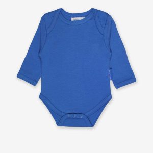 Organic Blue Long Sleeve Body from Toby Tiger