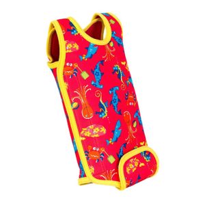 Babywarma™ Wetsuit in Sea Friends - Pink from Konfidence