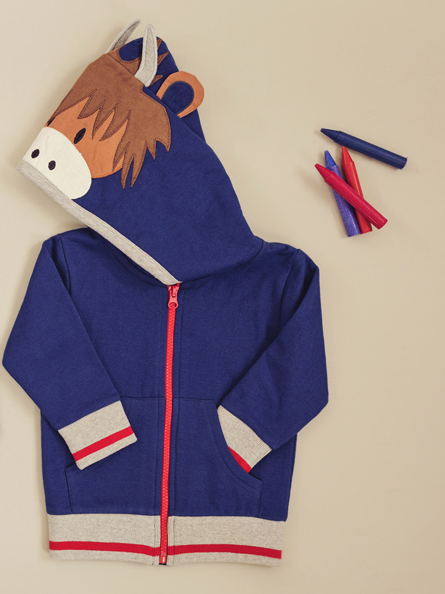 Highland Cow Hoodie from Blade and Rose