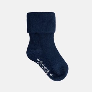 Non-slip Navy Socks