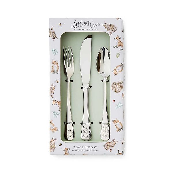 Royal Worcester Wrendale Designs Little Wren Cutlery Set