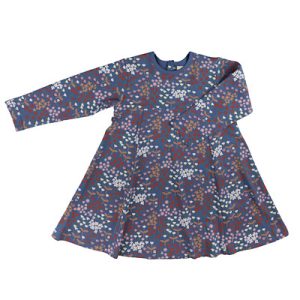 Skater Dress - Meadow Night Blue