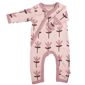 Kimono Romper - Tulip Pink