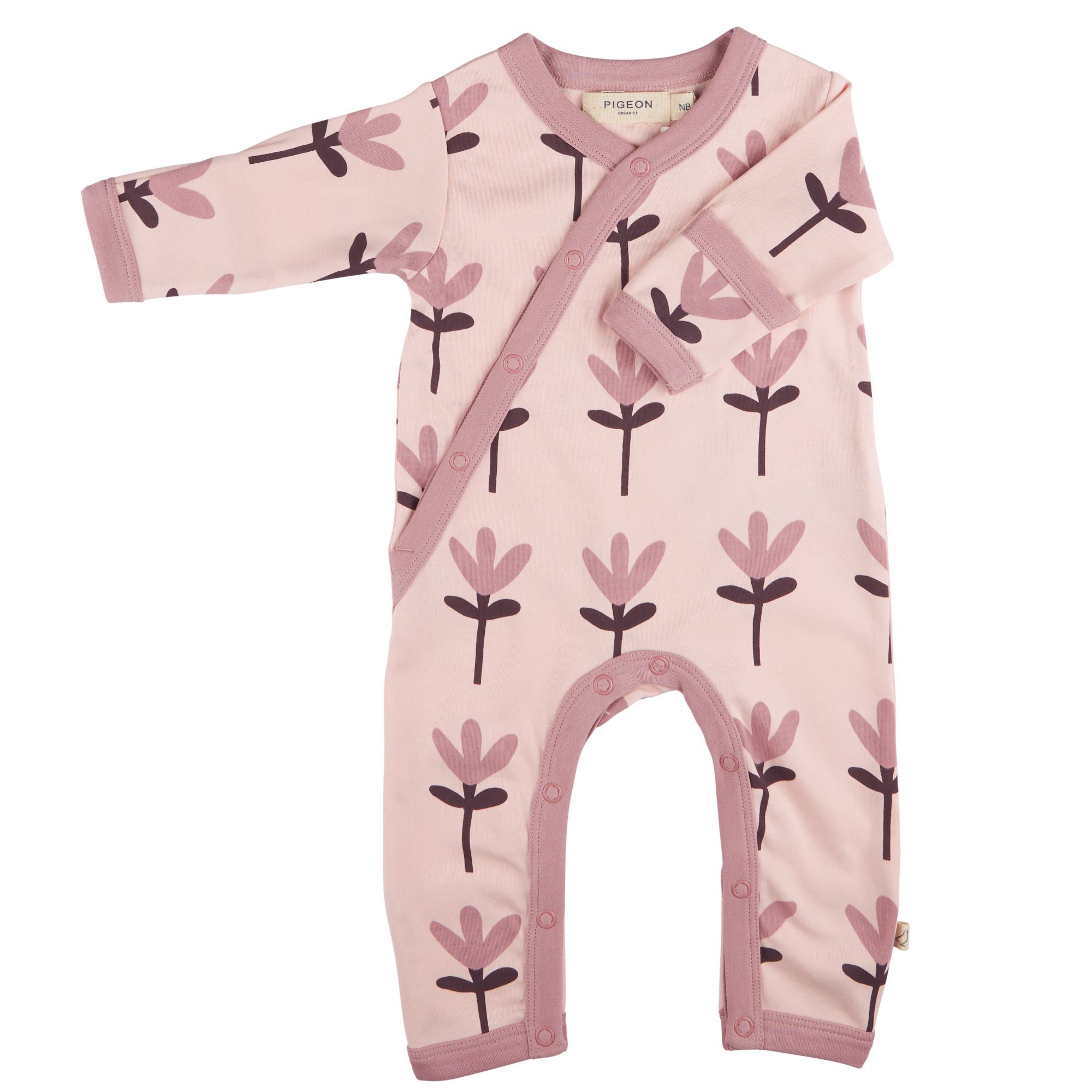 Kimono Romper – Tulip Pink