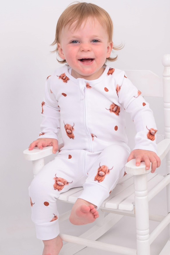 Highland Cow Sleepsuit