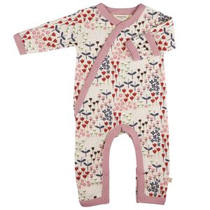 Kimono Romper - Meadow Ivory
