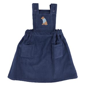 Pinafore Dress in Blue