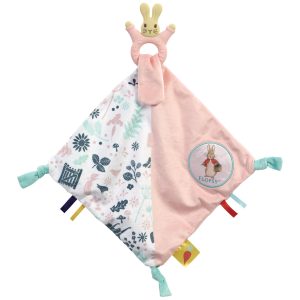 Flopsy Bunny Comforter Blanket – Detachable Silicone Teether