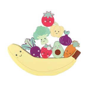 Orange Tree Toys Happy Veggies & Friends Balancing Game