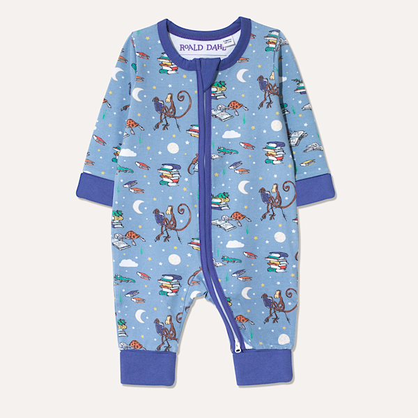 Zip Up Sleepsuit – Snuggly Reading